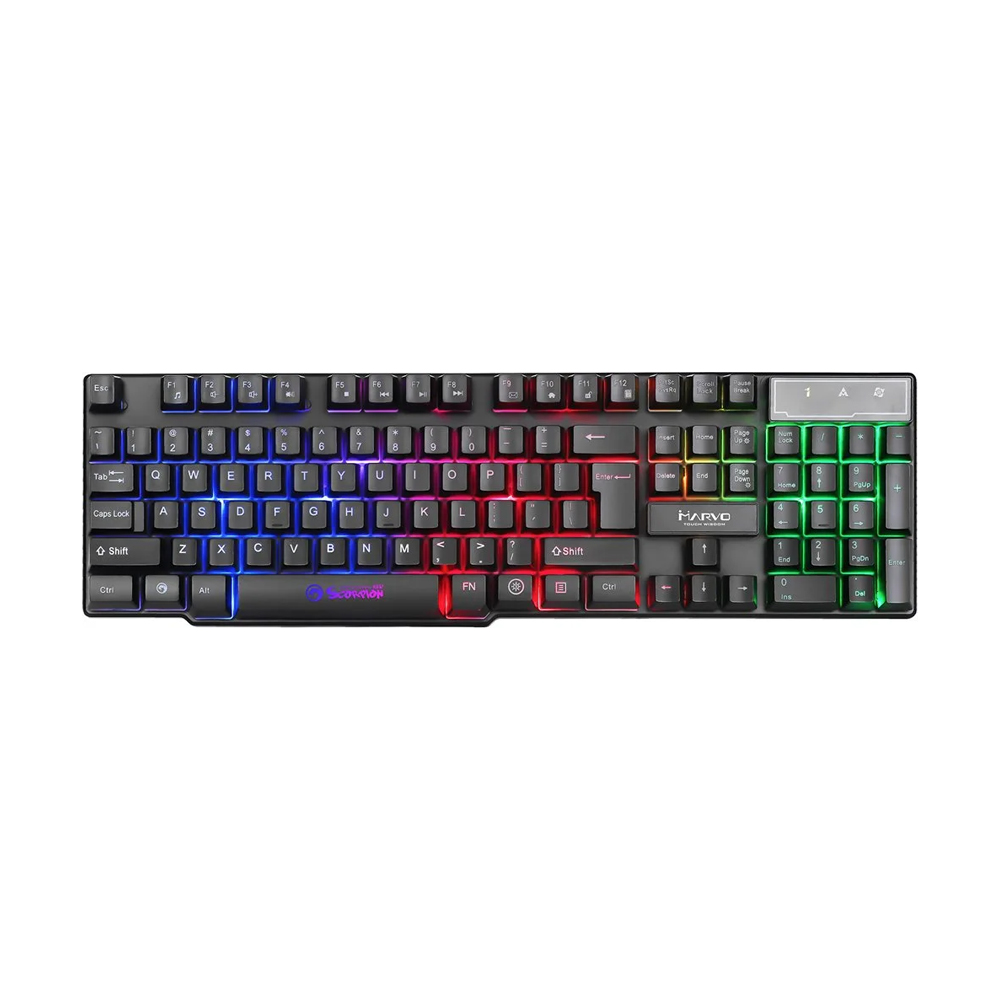 Marvo Combo Keyboard+Mouse+Mouse Pad+Headset CM370 Gaming Kit